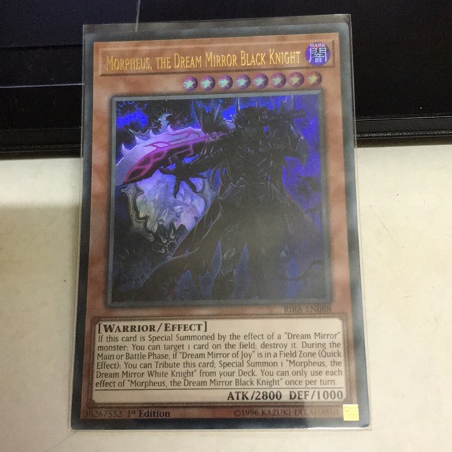การ์ด Yugioh! Morpheus, The Dream Mirror Black Knight (UR)