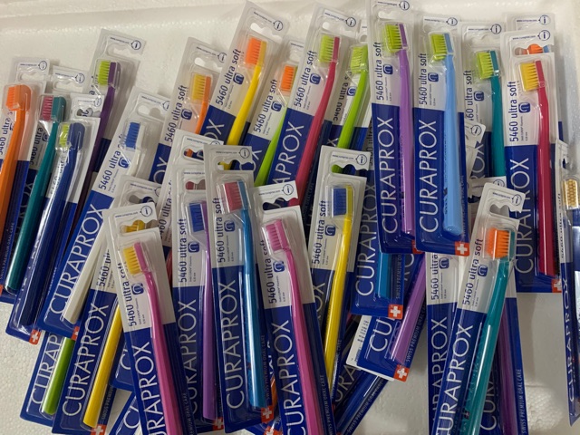 ของแท้ สีที่ 1-20 แปรงสีฟัน Curaprox - 5460 Ultra Soft จากสวิสเซอร์แลนด์