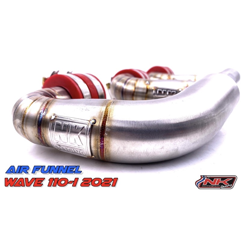 ท่อไอดี/ท่อกรองเลส Wave110i 2021/Monkey 2022/Grom125