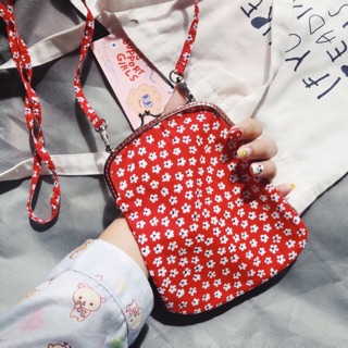 🌼 Pikpak Bag (มินิเดซี่สีแดง) 🌼💖