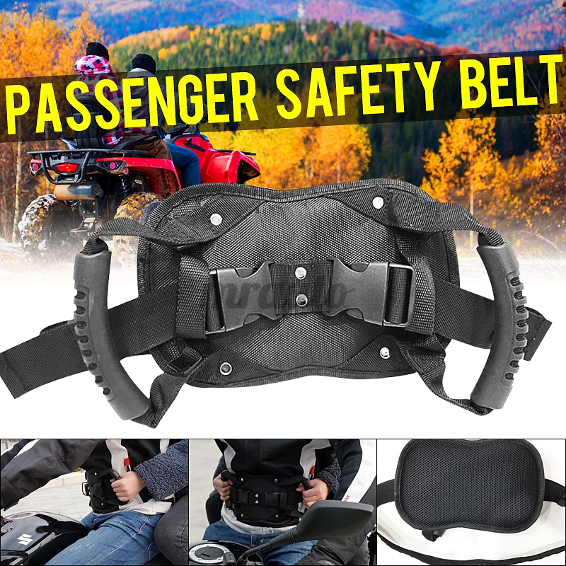Durable Motorcycle UTV Pillion Passenger Handles Grip Safety Grip Waist ...