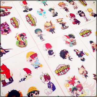 ❉ My Hero Academia สติ๊กเกอร์ ❉ 6Sheet/Set Anime DIY Diary Scrapbooking Decals สติ๊กเกอร์