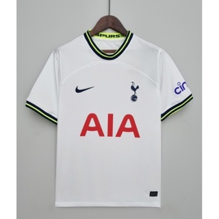 เสื้อกีฬาแขนสั้น ลายทีมชาติฟุตบอล Tottenham Hotspur Home Kit 2022 23 คุณภาพสูง สําหรับผู้ชาย