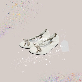 PUFFSHOES.OFFICIAL : Aimee soft ballerina Cloudy