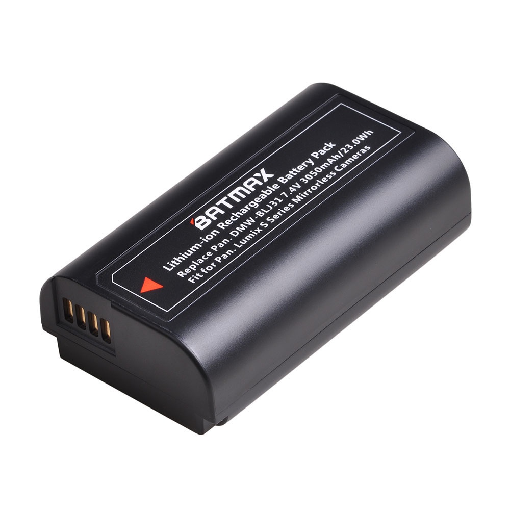 1Pc 3050mAh DMW-BLJ31 DMW BLJ31 Battery  for Panasonic LUMIX DC-S1, DC-S1R, DC-S1H Mirrorless Camera