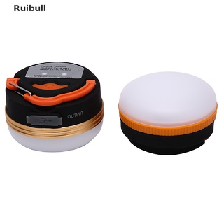 [Ruibull] โคมไฟ Led แบบพกพา ชาร์จ Usb สําหรับตั้งแคมป์ เดินป่า เต็นท์ ตกปลา ขายดี