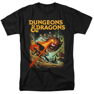 เสื้อยืดลําลอง แขนสั้น พิมพ์ลาย Dungeons And Dragons Beholder Strike เข้ากับทุกการแต่งกาย สําหรับผู้ชาย 314323S-5XL