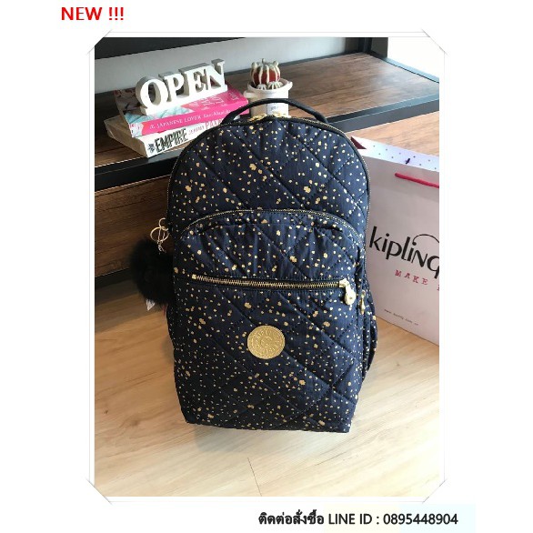 กระเป๋า KIPLING SEOUL BABY BACKPACK กระเป๋าเป้สะพาย ในคอลเลคชั่น Golden night วัสดุPolyamide100% ( ใ