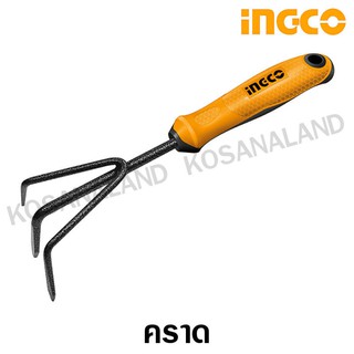 INGCO คราด 100 x 300 มม. รุ่น HGR1008 ( Garden Rake )