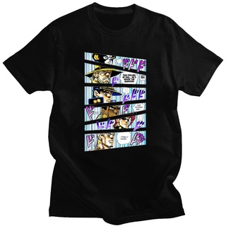 T-Shirtเสื้อยืด พิมพ์ลาย Jojo Bizarre Adventure แฟชั่นฤดูร้อน สไตล์สตรีท S-5XL