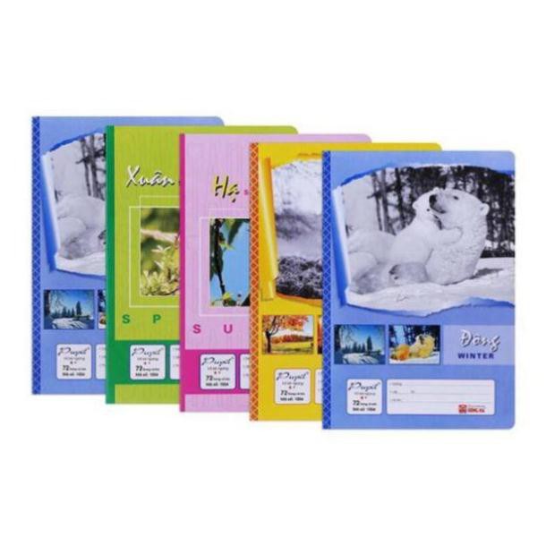 สมุดบันทึก 10q 72 หน้า Hong Ha 4 seasons