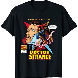 เสื้อยืด พิมพ์ลายการ์ตูน Marvel Doctor Strange Master of Mystic Arts สําหรับผู้ใหญ่S-5XL