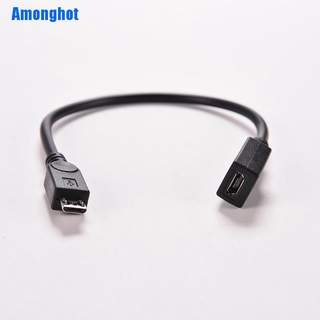 Amonghot อะแดปเตอร์ชาร์จ Micro Usb B Male Female M / F