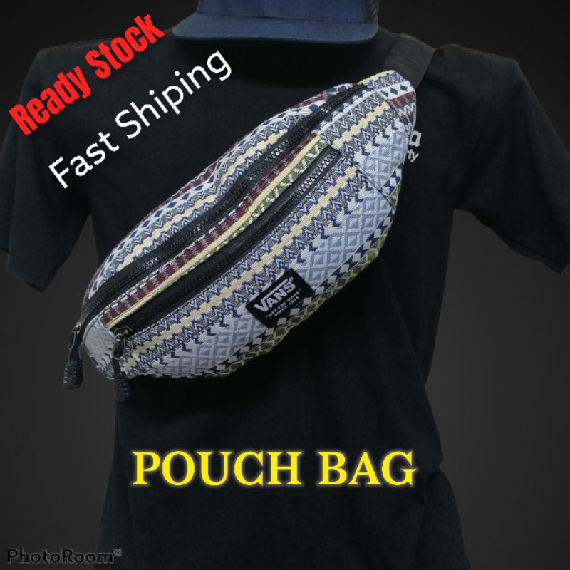 Vans Crossbody Bag Vans Pouch Bag กระเป๋าคาดเอว Vans