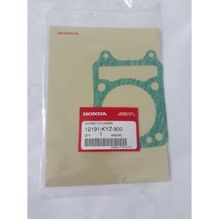 12191-KYZ-900 ปะเก็นเสื้อสูบเวฟ125i,MSX125 อะไหล่แท้HONDA