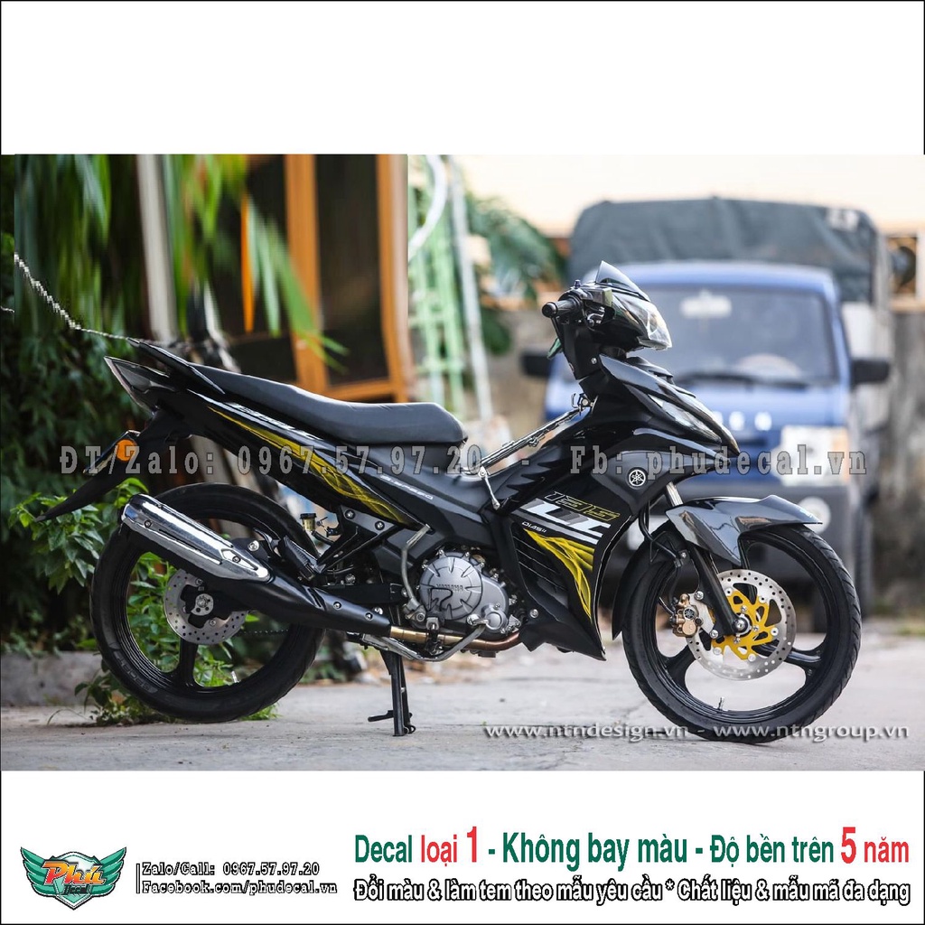 Exciter แสตมป์แบบถอดได้ 135 Lc black gold v7 (5)