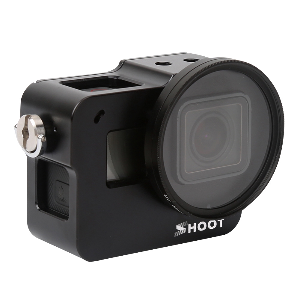 Bamaxis SHOOT Metal Protective Case Cage Rig for Gopro 5/6/7 yR8l ...