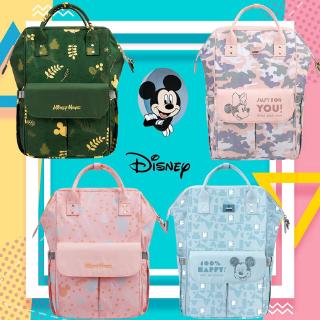 Disney กระเป๋าผ้าอ้อม แบบสะพายหลัง ลายมิกกี้ มินนี่ จุได้เยอะ สำหรับคุณแม่