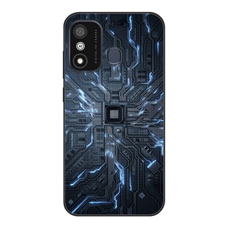 เคสซิลิโคน TPU สำหรับ itel P17 Pro P17Pro เคส ซิลิโคนนิ่ม ดอกไม้