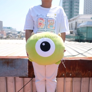 หมอนอิง หน้า Mike Wazowski ไมค์ วาซาวสกี้ Tsum TSum ซูมซูม 12นิ้ว Monsters Inc มอนสเตอร์อิ้ง มอนสเตอร์อิงค์