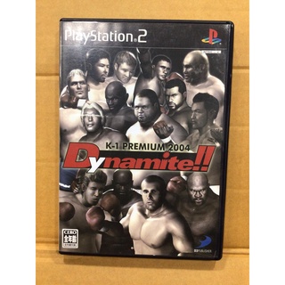 แผ่นแท้ [PS2] K-1 Premium 2004 Dynamite!! (Japan) (SLPM-62581)