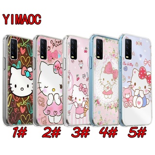 เคสโทรศัพท์มือถือลายการ์ตูนคิตตี้สําหรับ Vivo V11 Pro V15 V19 V20 Se Y70 2020 V5 Lite Y66 V5S Y67 V7 Plus Y79 Y75 V9 Y85 Y89