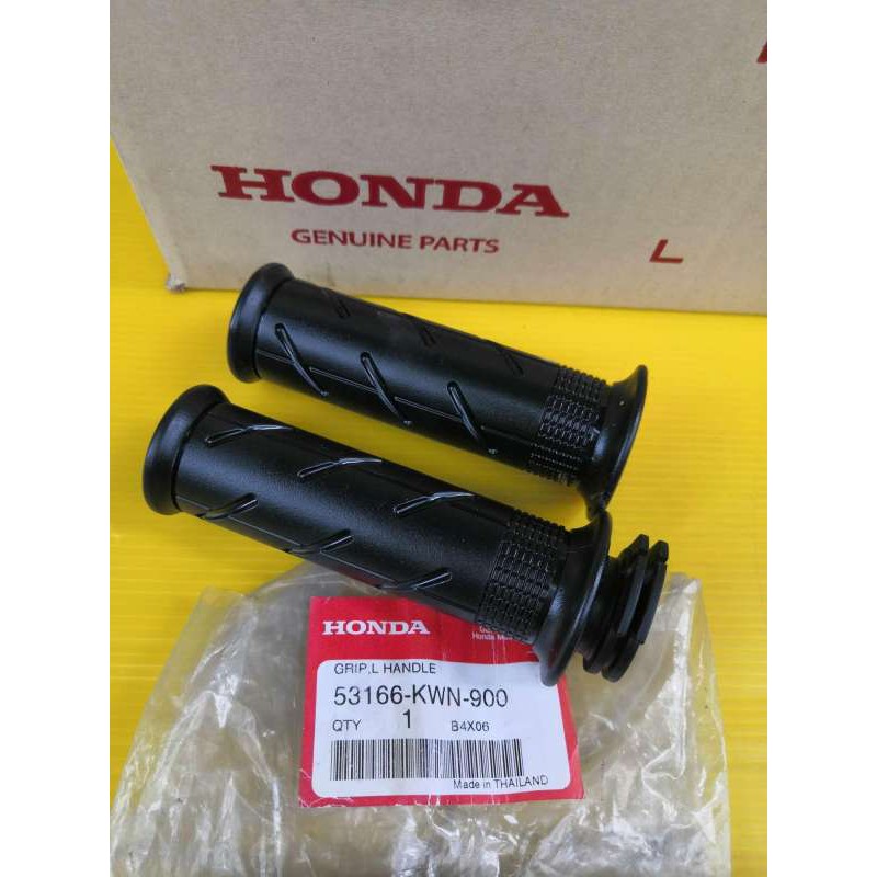 ปลอกแฮนด์​ ปลอกเร่งพร้อมไส้เร่ง​ Pcx125.Pcx150.Click125i​ แท้เบิกศูนย์Honda​ได้​ 1​ คู่.53166-KWN-900