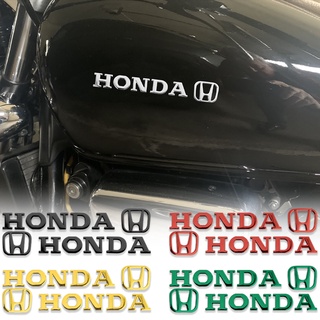 สติกเกอร์ ลายตราสัญลักษณ์ 3 มิติ แบบนิ่ม สําหรับติดตกแต่งรถจักรยานยนต์ Honda