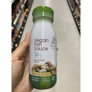 ซอสปรุงรส วีแกน ตราปลาหมึก 180 Ml. Vegan Fish Sauce (Squid Brand )