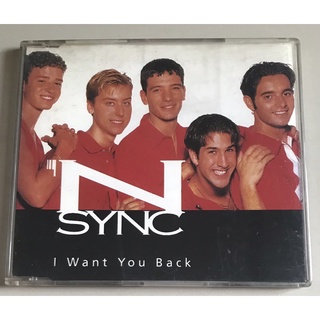 ซีดีซิงเกิ้ล ลิขสิทธิ์ มือ 2 สภาพดี...250 บาท “NSYNC” ซิงเกิ้ล "I Want You Back"(German maxi CD single) Made in EC