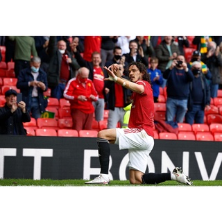 โปสเตอร์ Edinson Cavani คาวานี่ Manchester United Man Unt แมนเชสเตอร์ยูไนเต็ด Manu MUFC แมนยู Red Devils Poster ฟุตบอล