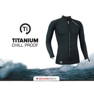 Sharkskin Titanium Chillproof Long Sleeve Full Zip