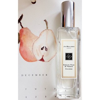 กลิ่นขายดีของแบรนด์จ้า Jo Malone English Pear &amp; Freesia Cologne 30 ml (london) น้ำหอมสำหรับผู้หญิงร่วมสมัยที่แฝงไปด้วยเส