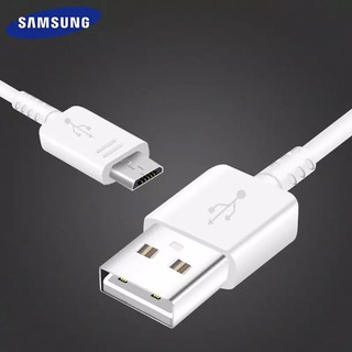 สายชาร์จ เร็ว แท้ศูนย์ Samsung S6  J1 J2 J2Primr J7 J7 J7Prime ของเเท้แกะเครื่อง หัว USB MICRO