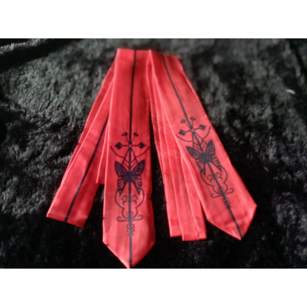 Danganronpa Tie เนคไท Celestia Ludenberg - Junko Enoshima - ชุดคอสเพลย์ Hinata Hajime
