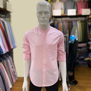 เสื้อเชิ้ต (คอจีน) สีพื้น 8 สี
