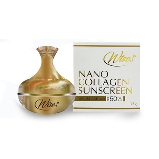 แหล่งขายและราคากันแดดไวซ์ นาโน Wise Nano collagen SPF50PA+++อาจถูกใจคุณ