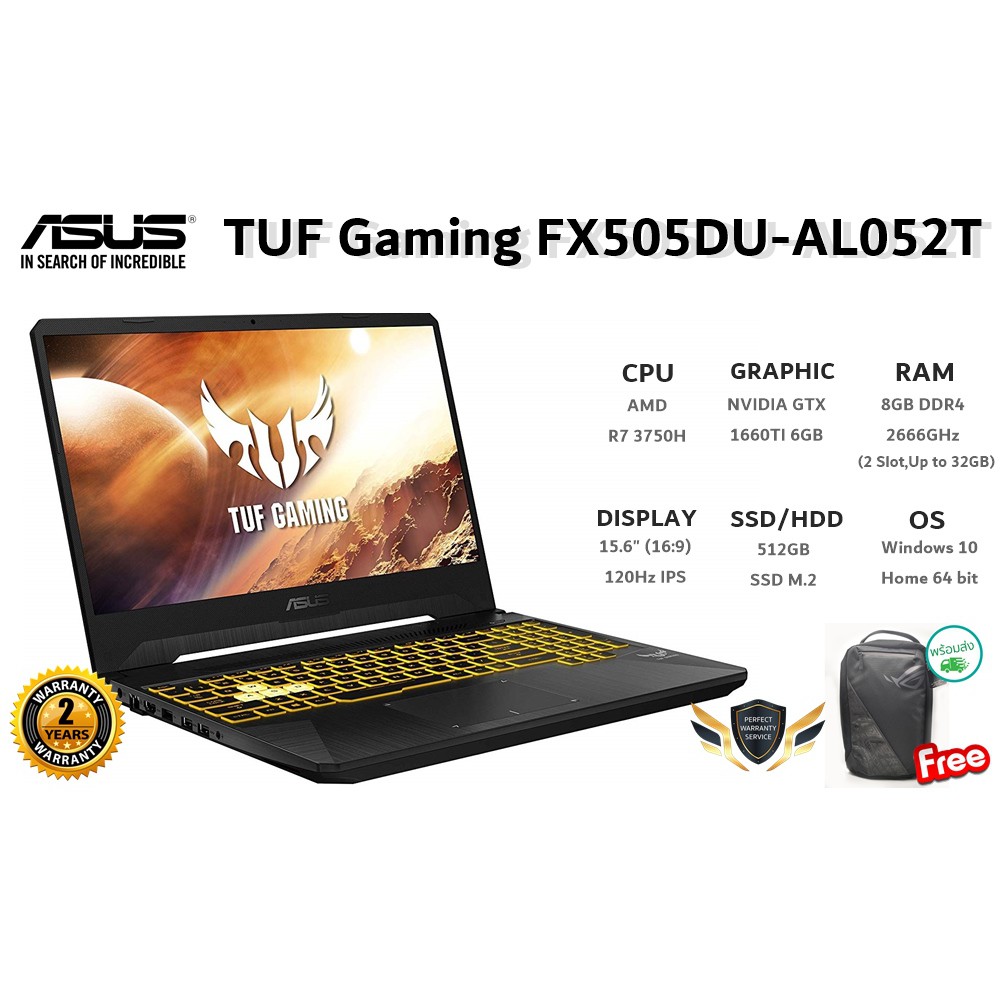 🔥HOT🔥 ASUS TUF Gaming FX505DU-AL052T