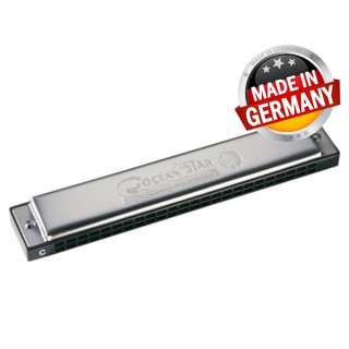 Hohner ฮาร์โมนิก้า รุ่น Ocean Star ขนาด 48 ช่อง คีย์ C (Harmonica Key C, เมาท์ออแกน)