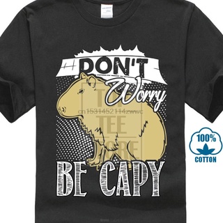 เสื้อยืดสวย Zira S Capybara T Don100T Worry Be Capy Capybara