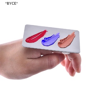 Byce พาเลตต์สีครีมรองพื้น แบบสเตนเลส สําหรับแต่งหน้า