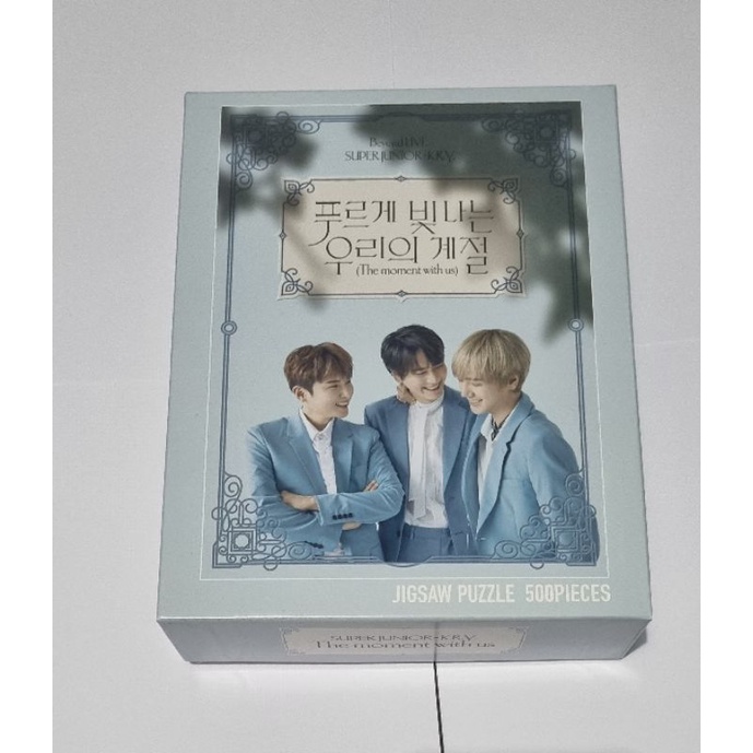 Super JUNIOR KRY KYUHYUN RYEOWOOK YESUNG PUZZLE 500 ชิ้น PRELOVED อย่างเป็นทางการ