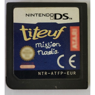 ตลับเกม nintendo ds  ชื่อเกม titeuf  for Nintendo 3DS NDS DS DSI