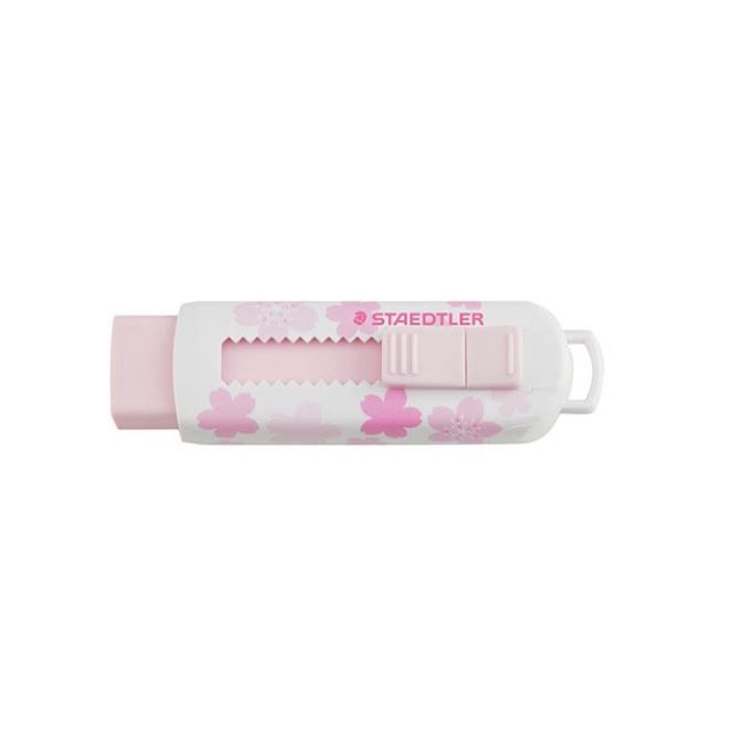STAEDTLER ERASER SLIDING SAKURA และ STAR HEART