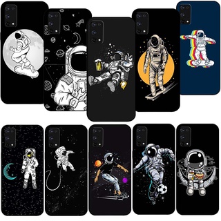 เคสโทรศัพท์มือถือ ซิลิโคนนิ่ม TPU ลาย Vector Skateboarding NASA FM78 สําหรับ Realme 9 5G Speed Pro+ 9i