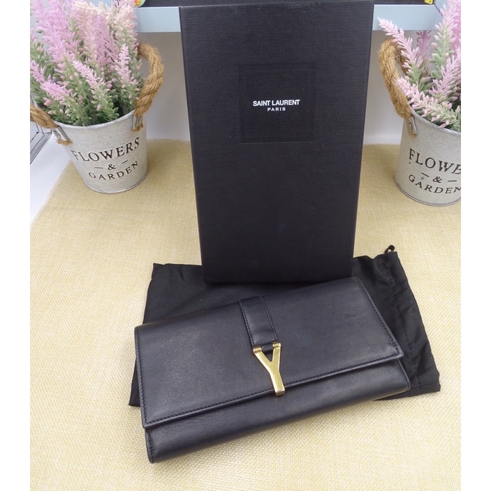 YSL WALLET BLACK COLOR Shopee Thailand