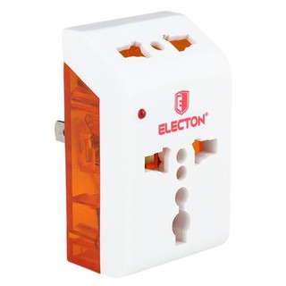 อุปกรณ์ ปลั๊กแปลง HL TC-803P สีส้ม ใช้สำหรับแปลงขาปลั๊กต่างๆ