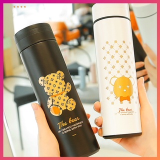 พร้อมส่ง🔥กระติกน้ำเก็บความร้อน-เย็น กระบอกน้ำ ลายน่ารักขนาด450ml
