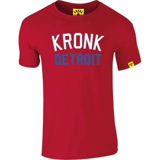 เสื้อยืดลําลอง แขนสั้น พิมพ์ลาย Iconic Detroitgym สไตล์ฮิปฮอป สําหรับผู้ชายS-5XL