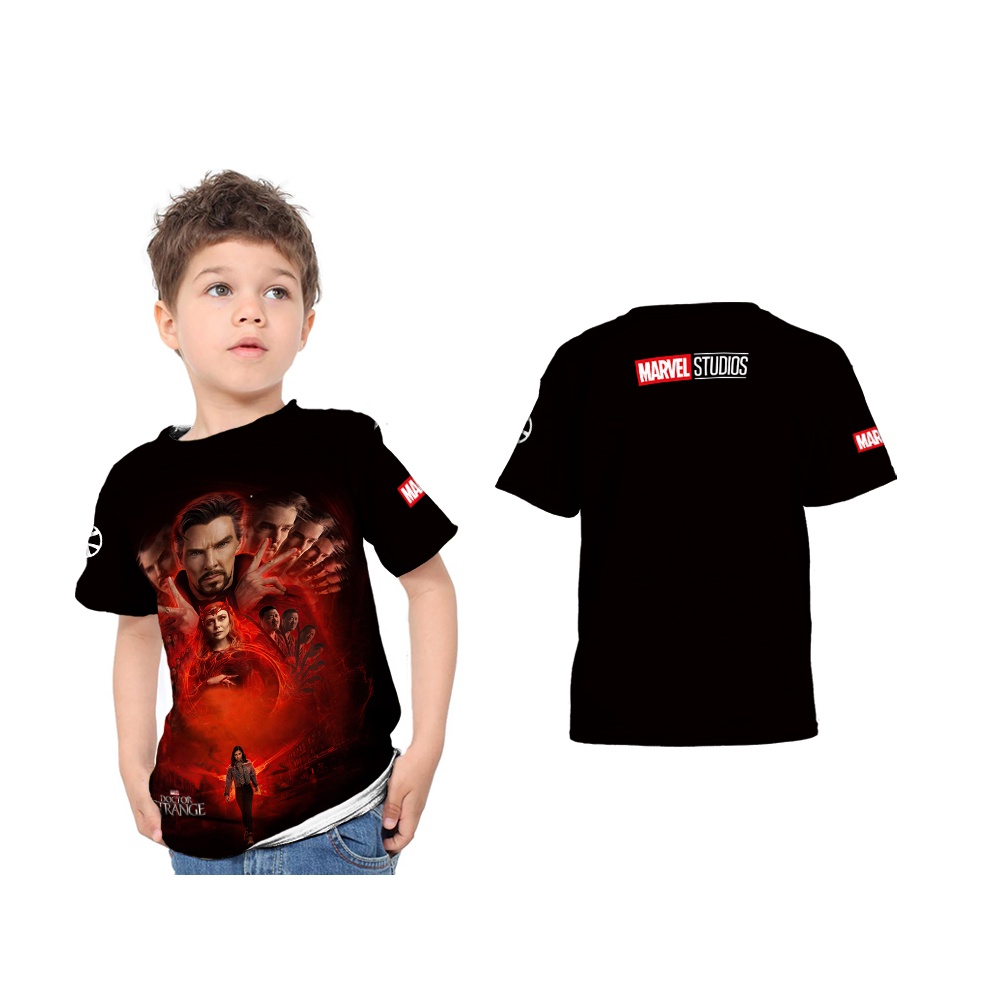 Tinishop - เสื้อยืด Doctor Strange Kids | เสื้อยืด Cool Doctor Strange | เสื้อยืดพิมพ์ลายผู้ใหญ่ Doc